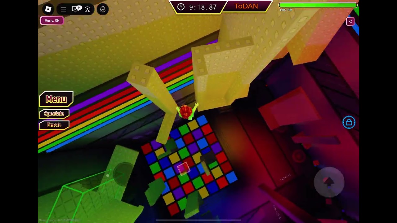Completing Tower of Dancing All Night in Eternal Towers of Hell in Ring 0 Purgatory