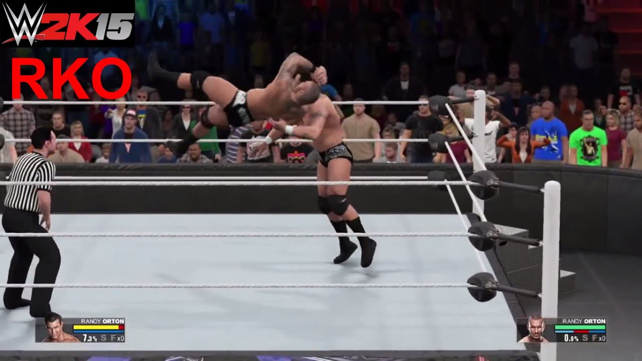 WWE 2K15 Randy Orton RKO to the Entire WWE Roster!