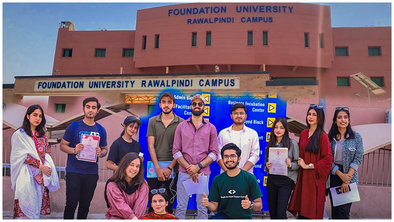 A day in Foundation University for Nascon '22 | Mall Road in Foundation University | FUI | vlog # 41