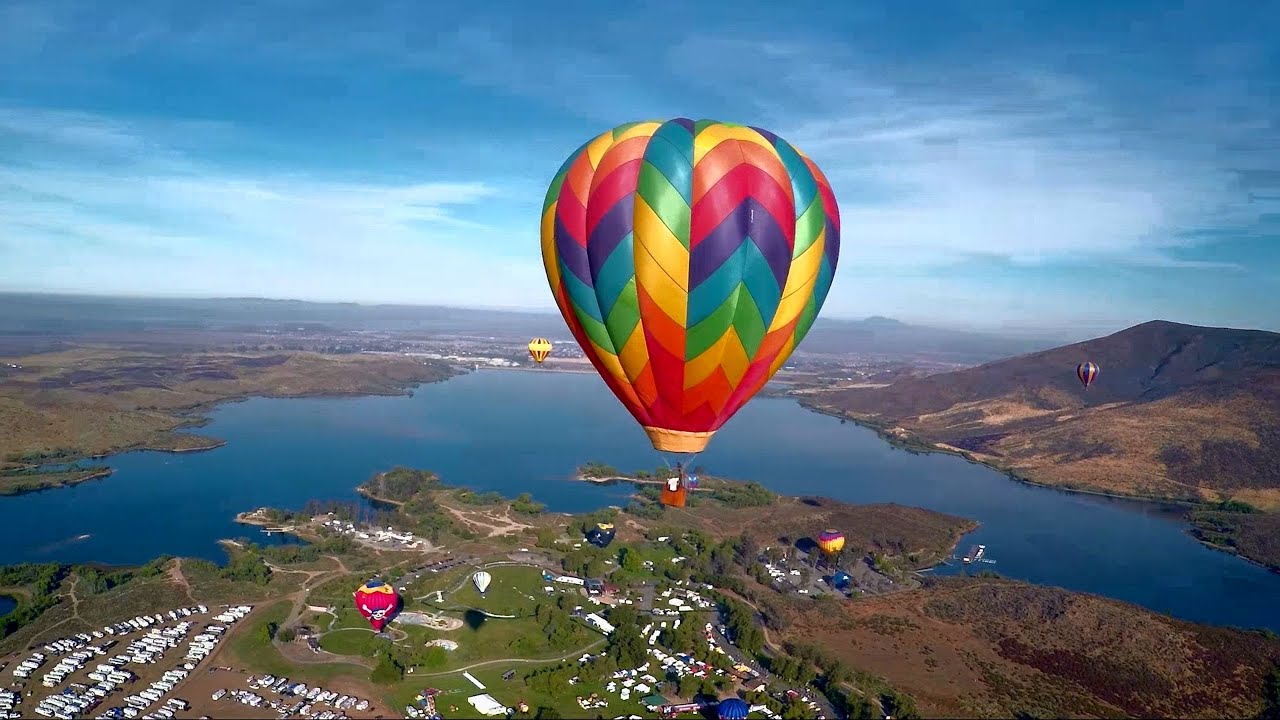 Temecula Valley Balloon & Wine Festival 2015 (Aerial Views)