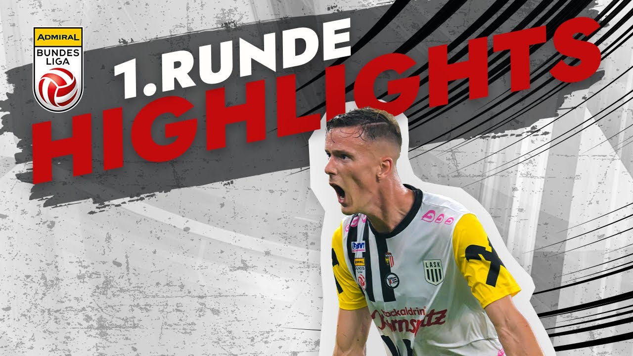 ADMIRAL Bundesliga 2023/24: Highlights 1. Runde - Luckeneder mit dem Last-Minute-Tor für den LASK
