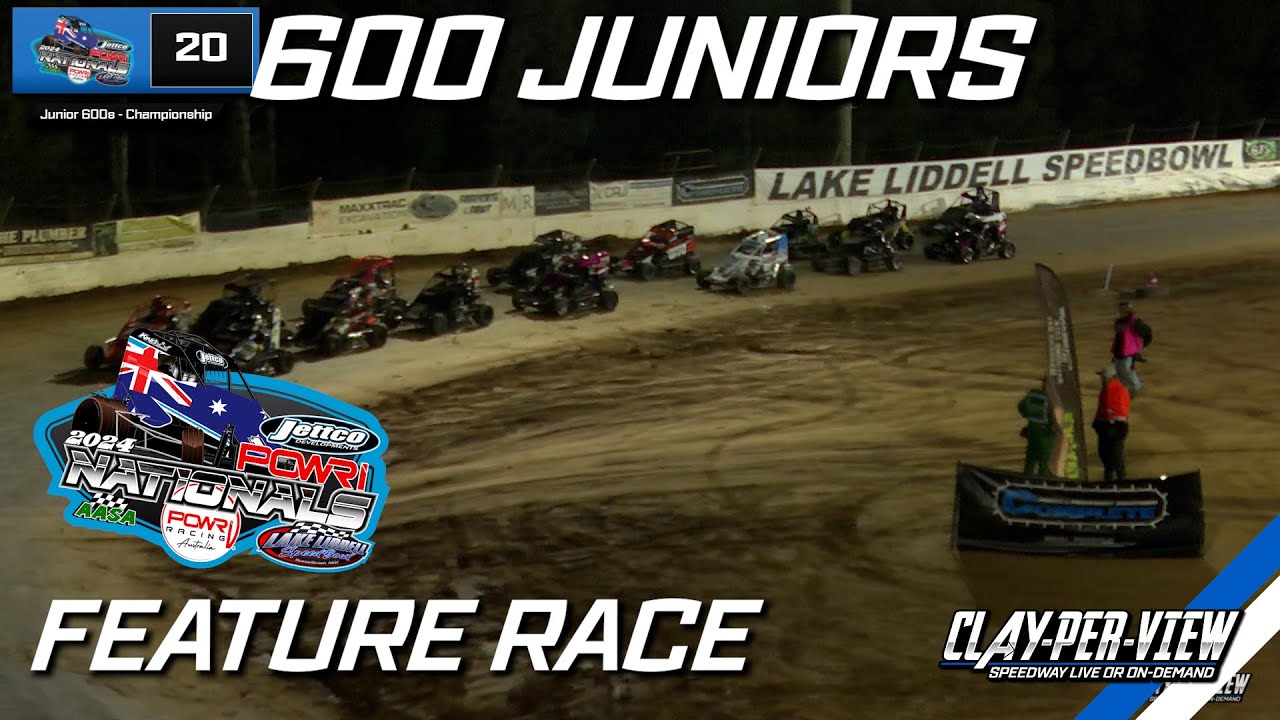 600 Juniors | POWRI Nationals - Lake Liddell - 9th Jun 2024 | Clay-Per-View