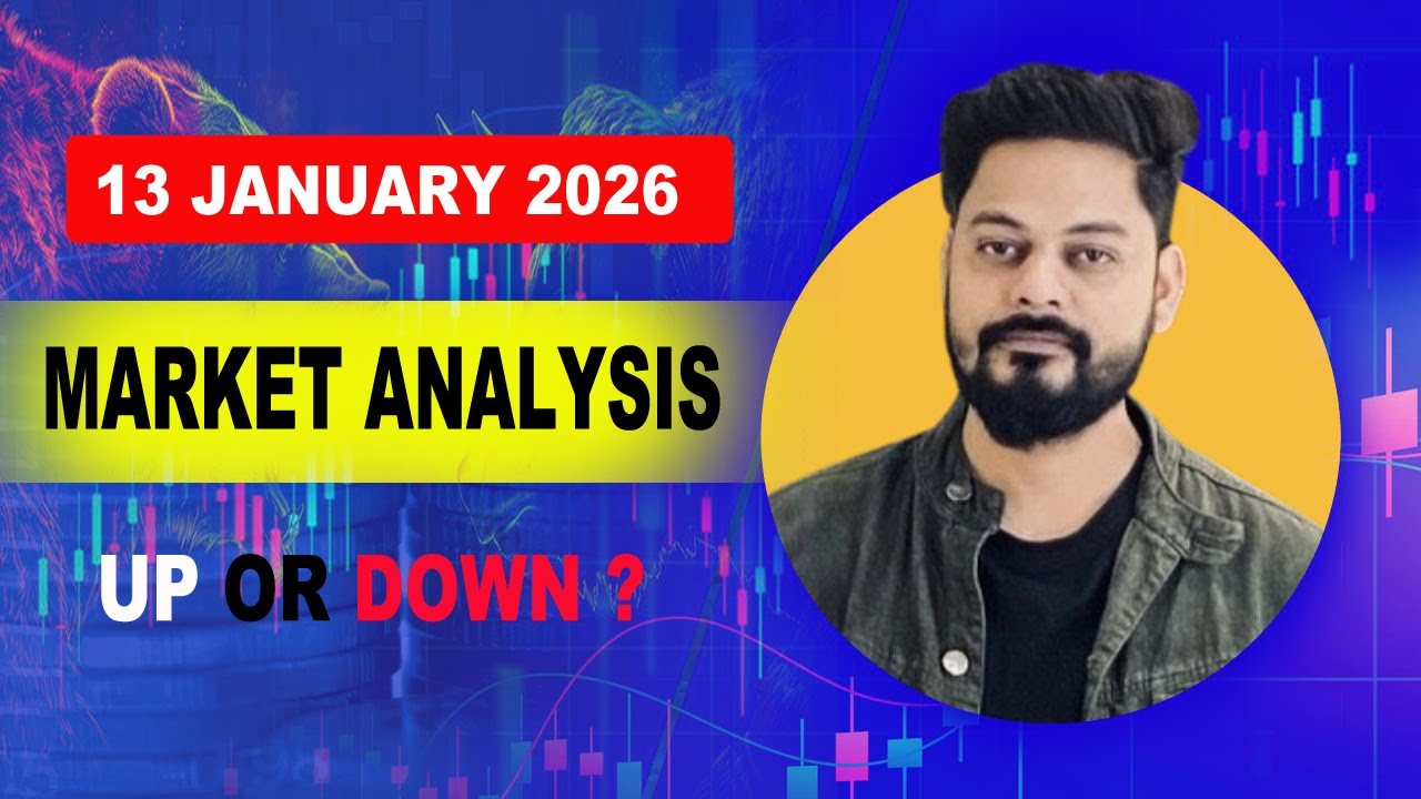 Today Market Movement | 13/01/2026 | Nifty 50 & Bank Nifty