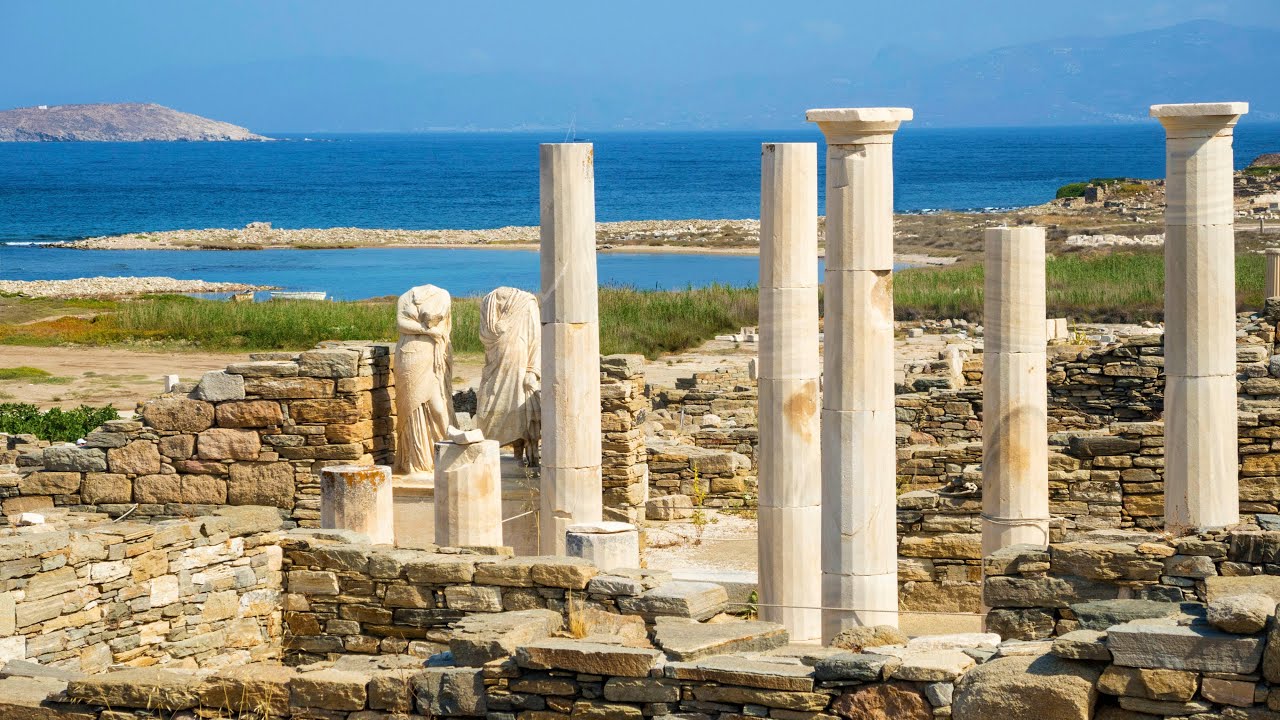 Isola di Delo  Cicladi  Grecia