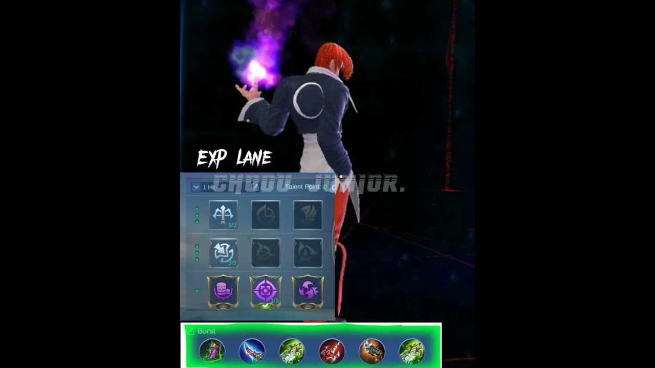 Chou Hack Damage Build. And Emblem🔥🔥(Try please) 