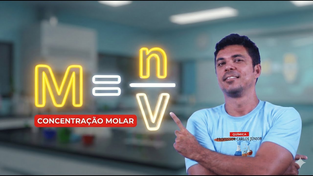 🧪 CONCENTRAÇÃO MOLAR: Aprenda a calcular de forma fácil! (Direto ao Ponto)