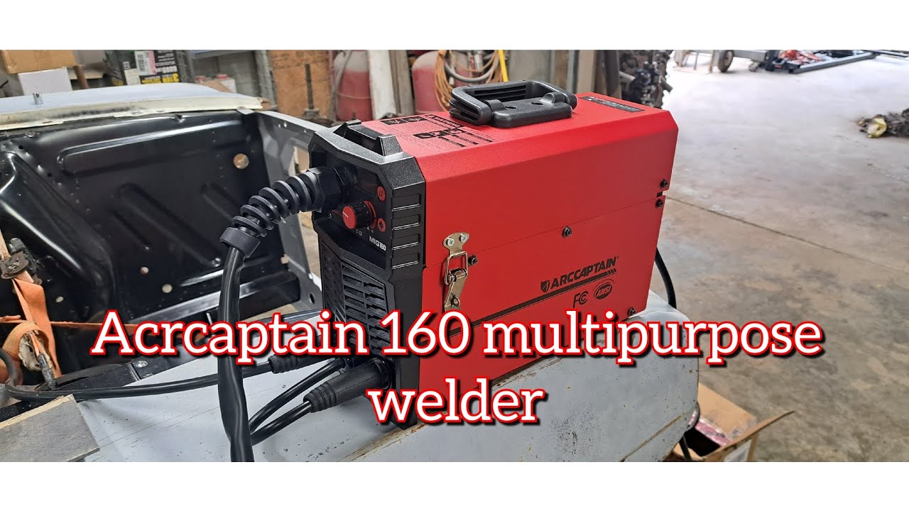 ARCCAPTAIN SENT ME THIER MULTI Process  MIG 160 WELDER