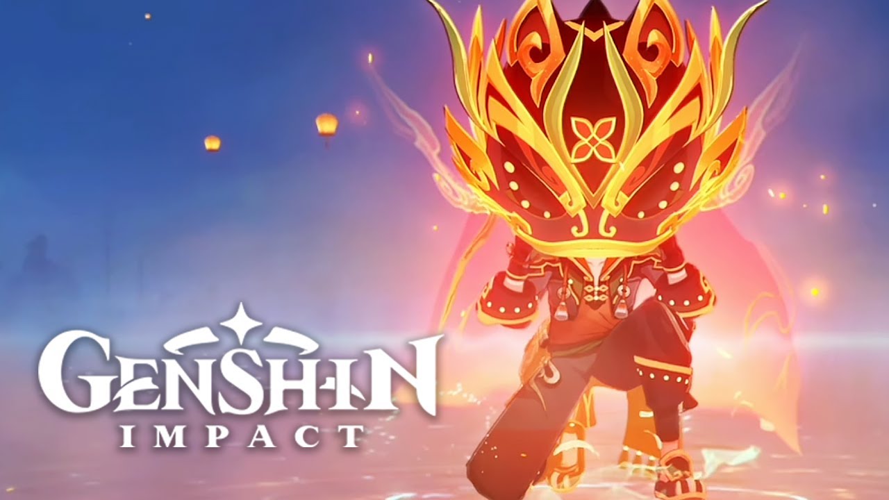 Gaming's Lion Wushou Dance & Fireworks Cutscene Animation | Lantern Rite 2024 | Genshin Impact 4.4