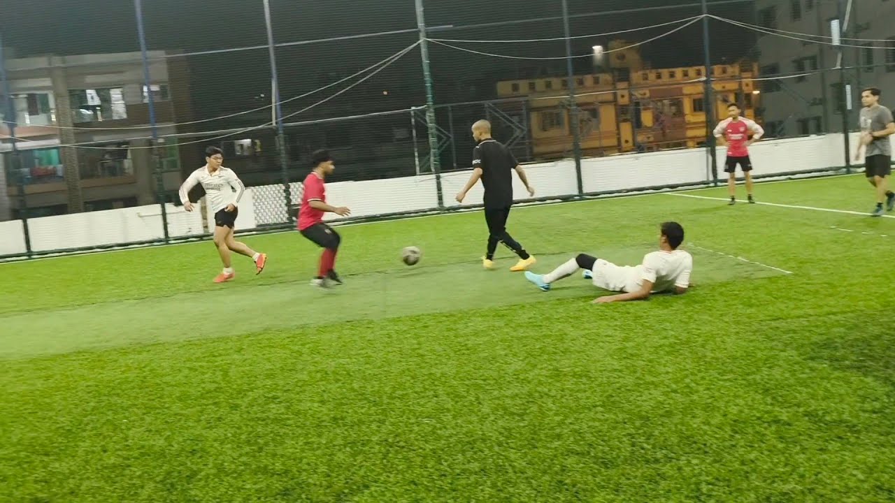 Crazy Football Match Highlights | Intense 4–3 Night Turf Thriller 🔥⚽