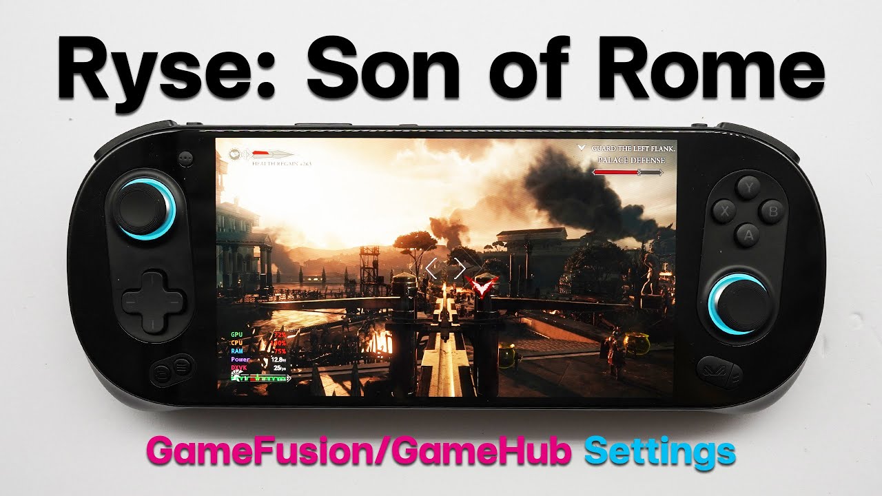 Winlator/GameFusion/GameHub : Ryse: Son of Rome | SnapDragon G3x Gen2 | Settings