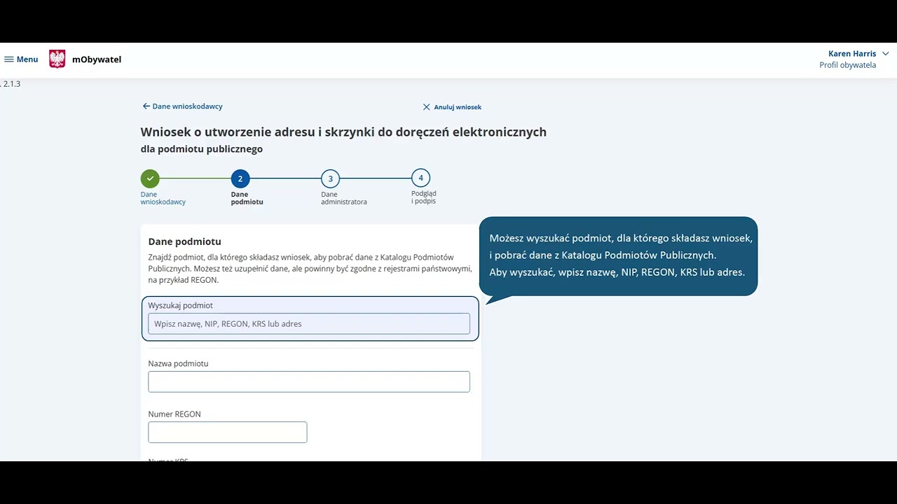 Jak złożyć wniosek o rejestrację adresu i skrzynki do e-Doręczeń dla podmiotu