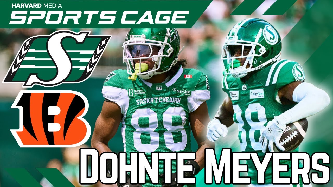 The SportsCage: Grey Cup Champion Dohnte Meyers Discusses Rider Nation and Signing in Cincinnati