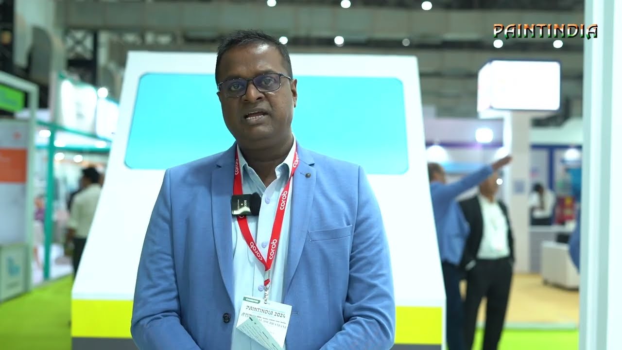 PAINTINDIA Exhibition: Harish Balasubramanian Insights on the Paint Industry