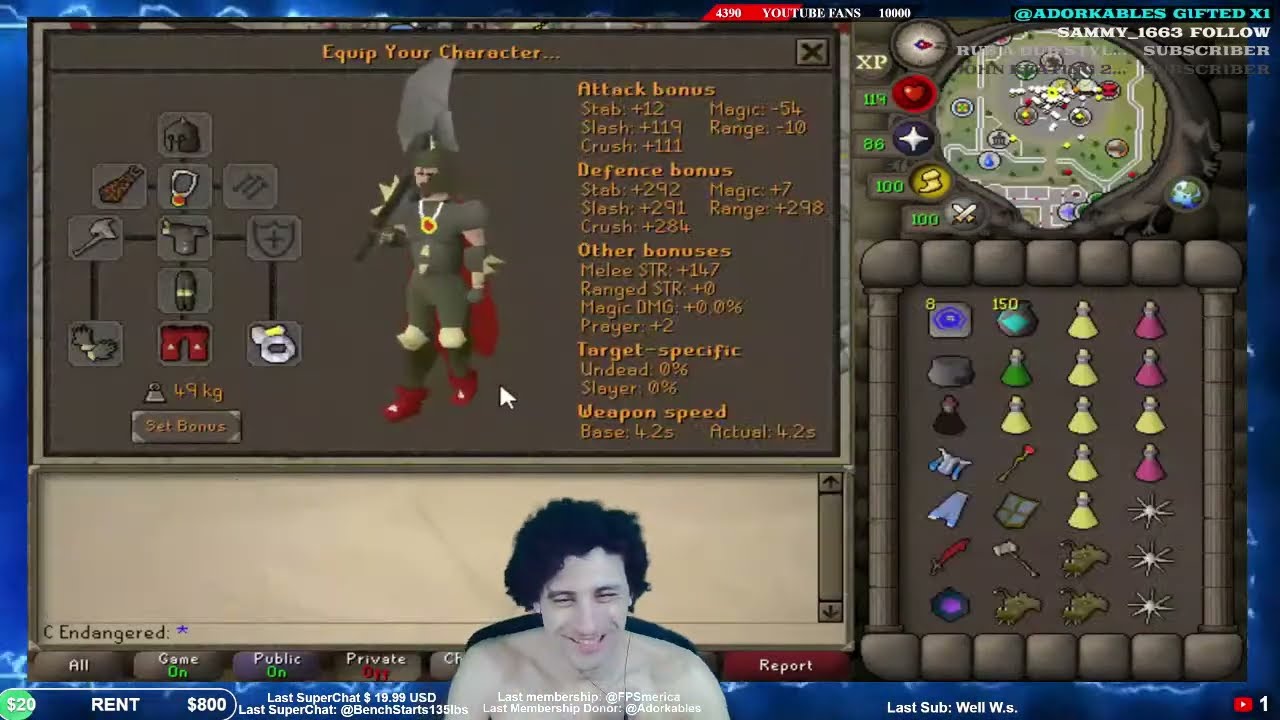 FREE TTS!! WORLD RECORD HOLDER! MR 10.5 YEARS STILL 0 VIEWERS! RUNESCAPE ENDGAME! OSRS KING MODE!👌