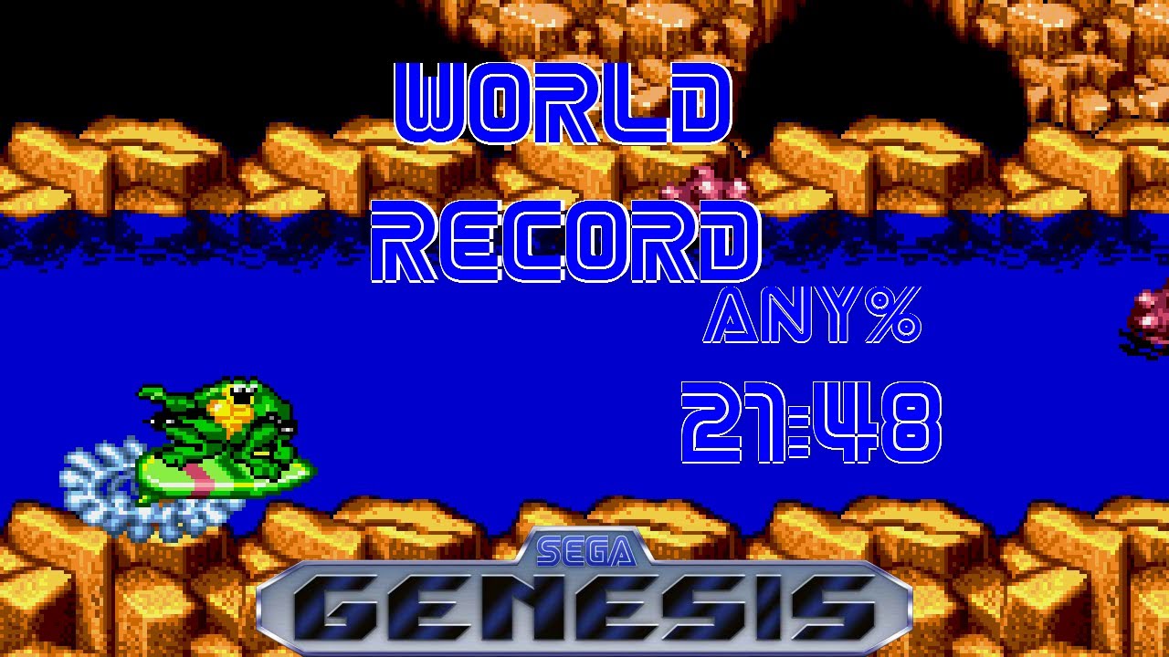 Battletoads (Sega Genesis) Any% in 21:48 (World Record)