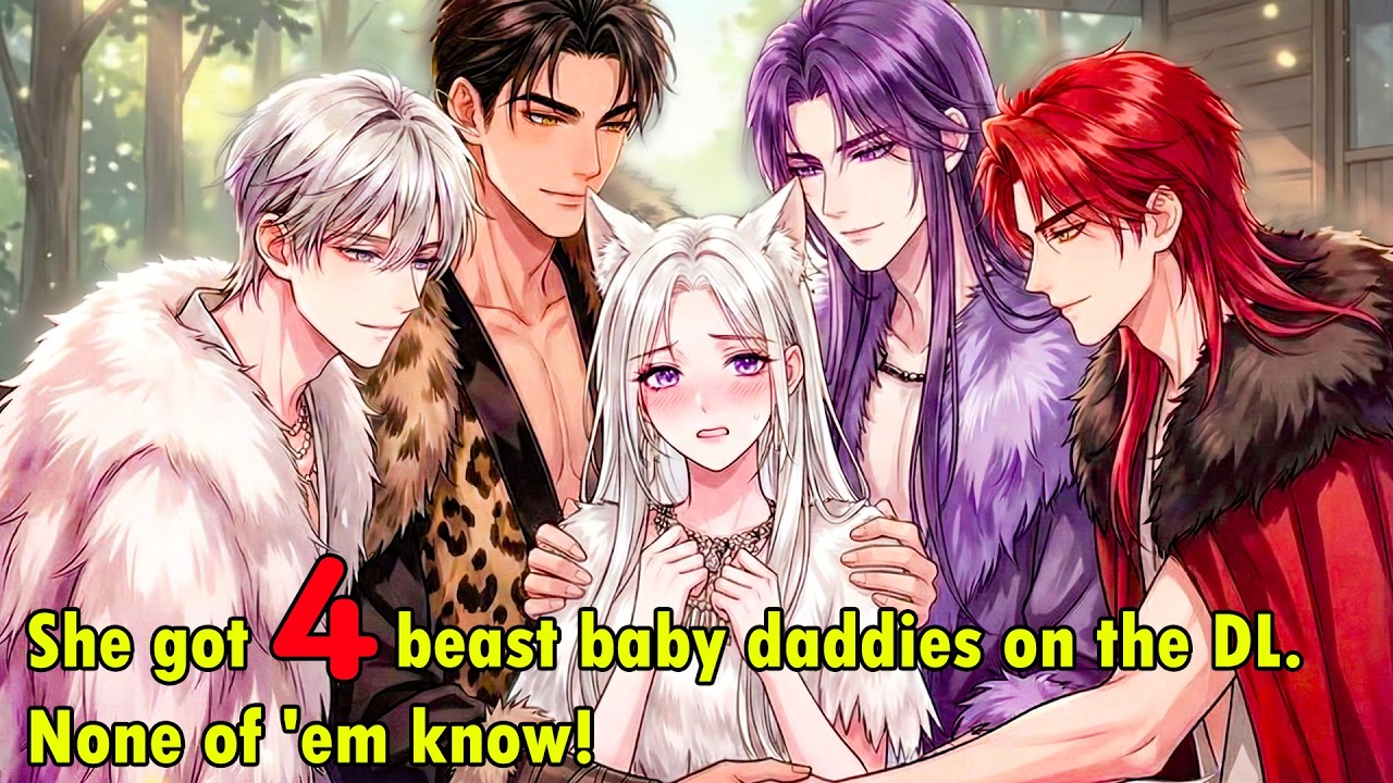 She secretly had children with 4 beast husbands, but they don't know about each other