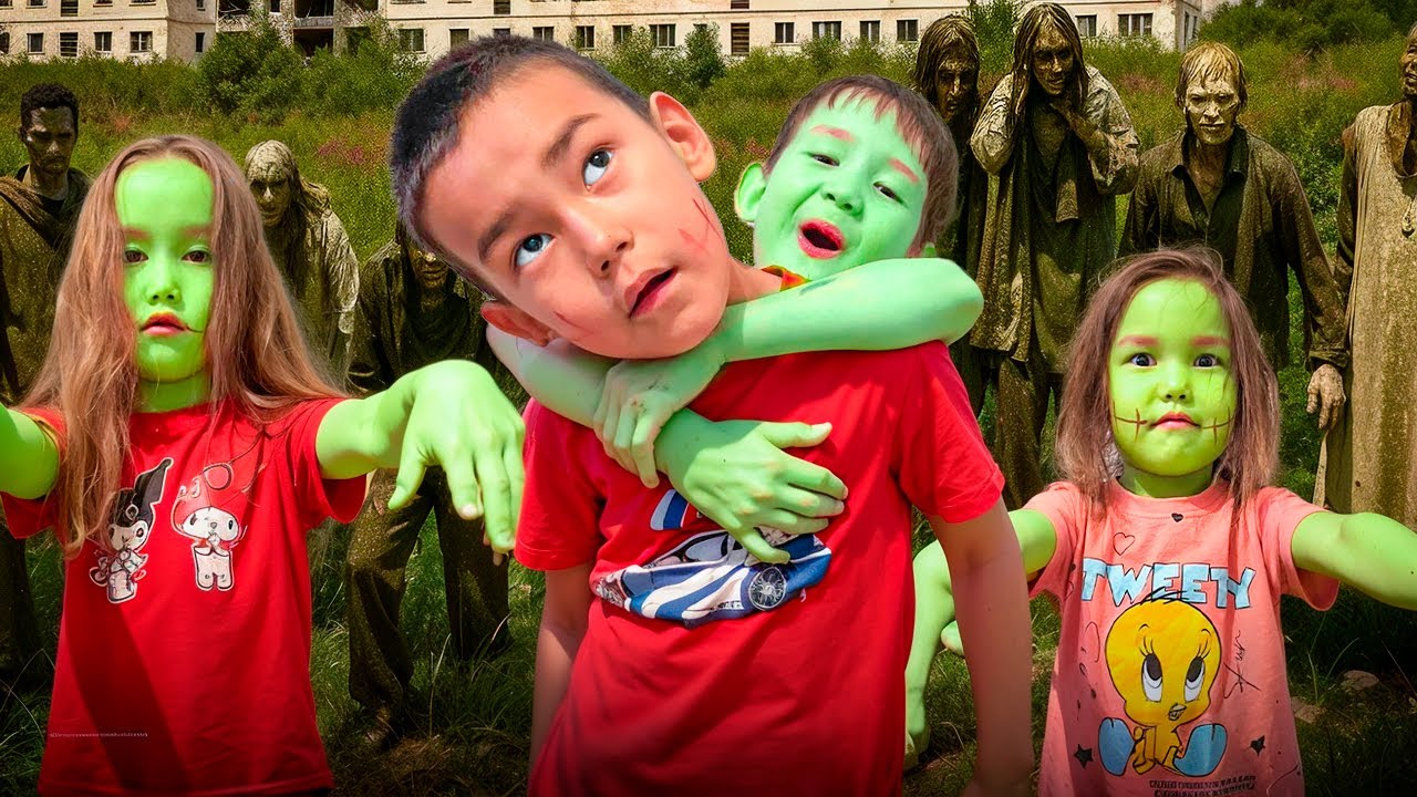 ЗОМБИ ҮЙГЕ КІРІП КЕТТІ (минифильм) 🧟🧟🧟🧟🧟🧟