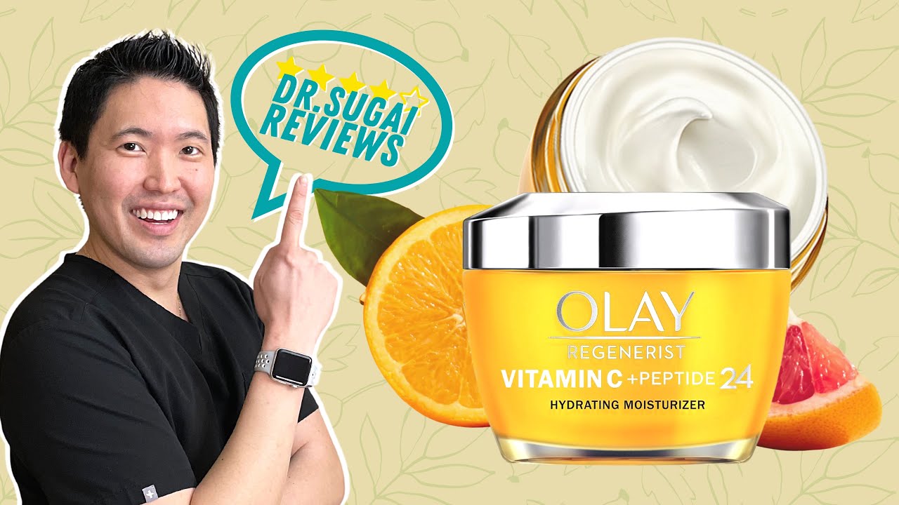 Dr. Sugai Reviews: Olay Regenerist Vitamin C + Peptide 24 Hydrating Moisturizer