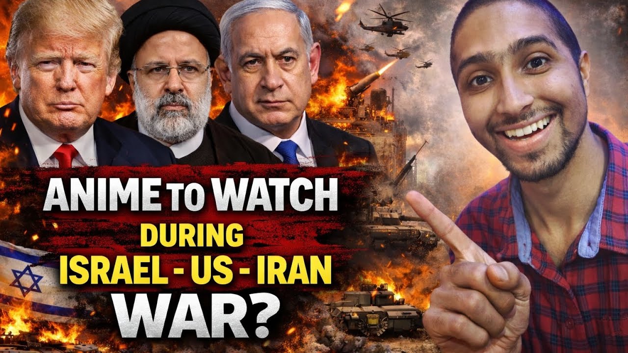 Anime To Binge Watch During Israel-USA-IRAN War 💀🔥🇮🇱🇺🇸🇮🇷