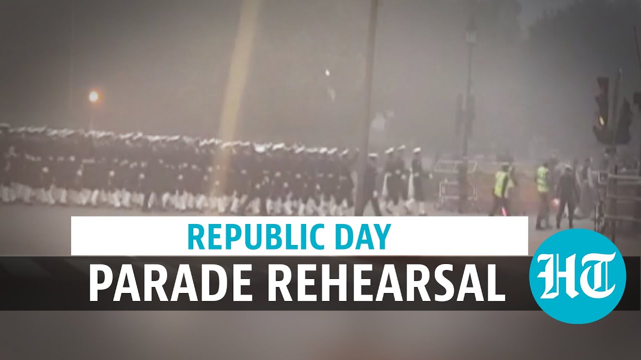 Republic Day 2021: Parade rehearsal underway at Delhi's Rajpath | Watch
