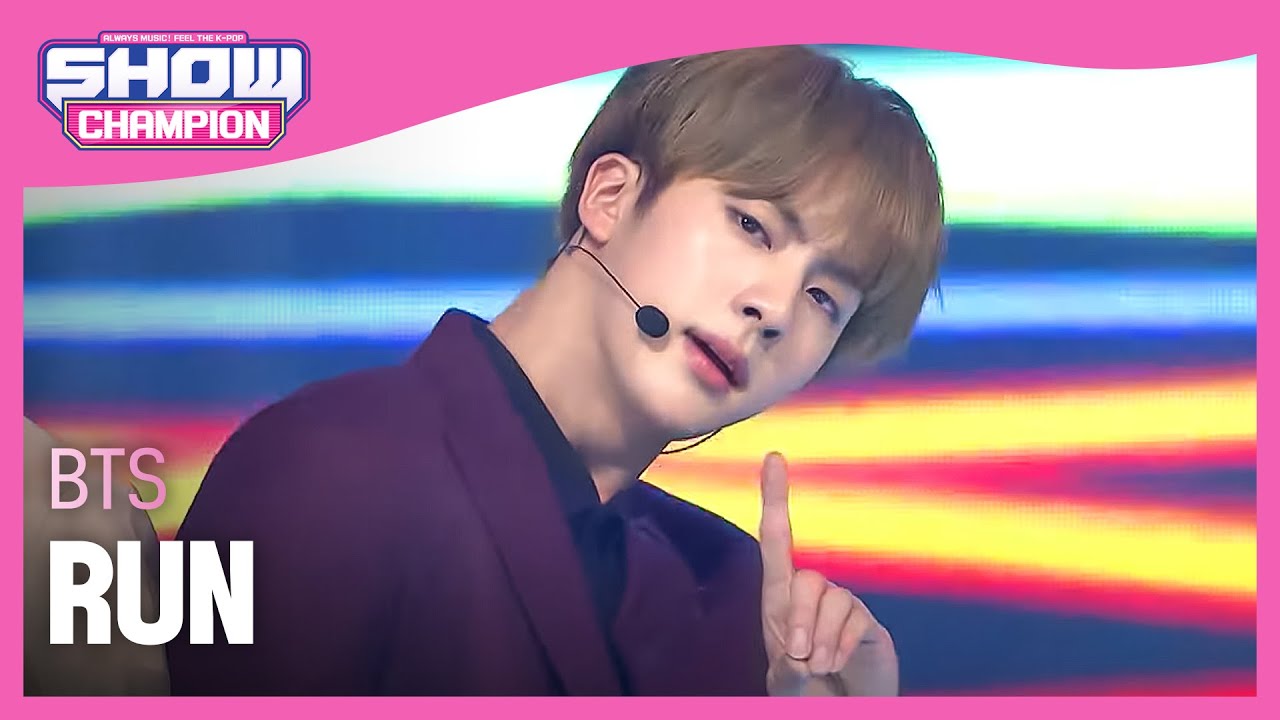 [Show Champion] [쇼챔 설 특집] 방탄소년단 - 런 (BTS - RUN) l EP.383