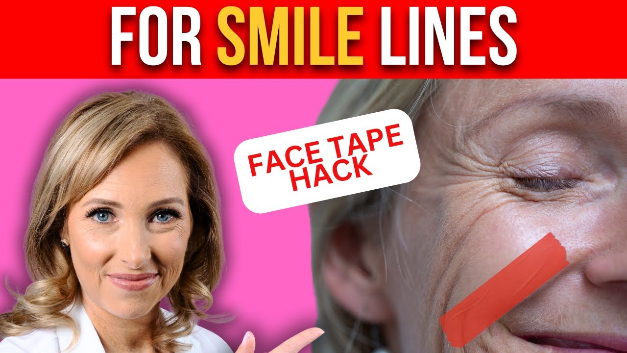 I Tried Face Taping for Smile Lines | Dr. Janine
