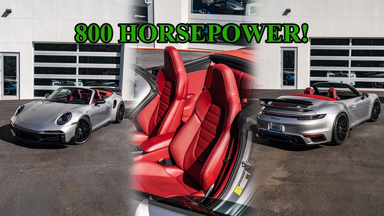 Our INSANE 800HP Porsche 911 Turbo S Cabriolet!!!!