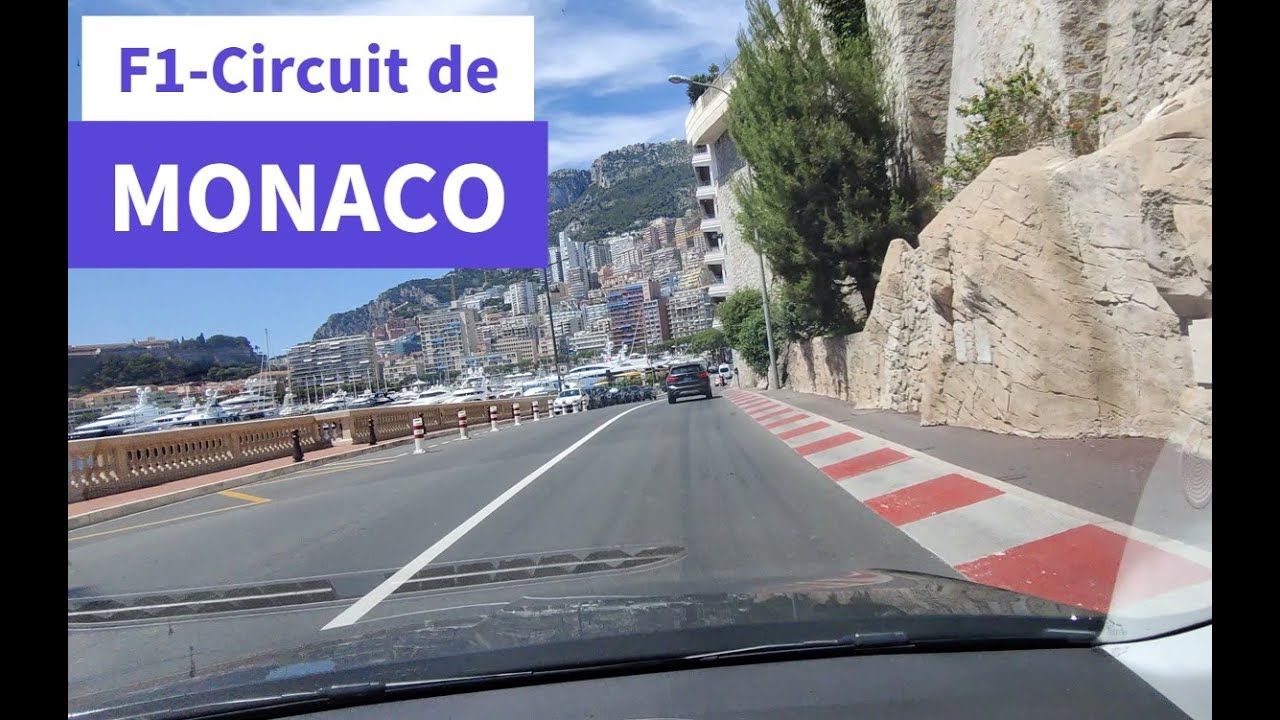 F1 MONACO GRAND PRIX CIRCUIT FULL LAP - ONBOARD on a NORMAL Day
