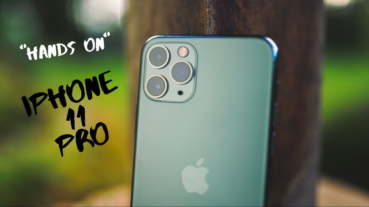 Hands On With The New iPhone 11 Pro!