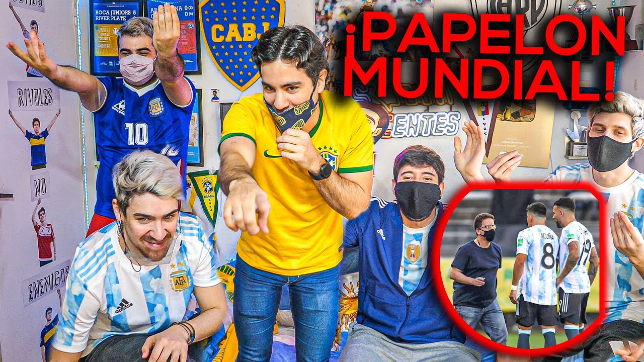 PAPELON MUNDIAL | Reacciones Brasil vs Argentina | Eliminatorias Qatar 2022