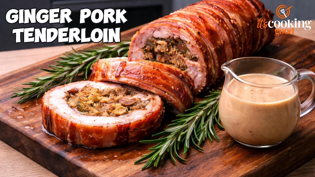 Next-Level Stuffed Pork Tenderloin | Impressive but So Simple!