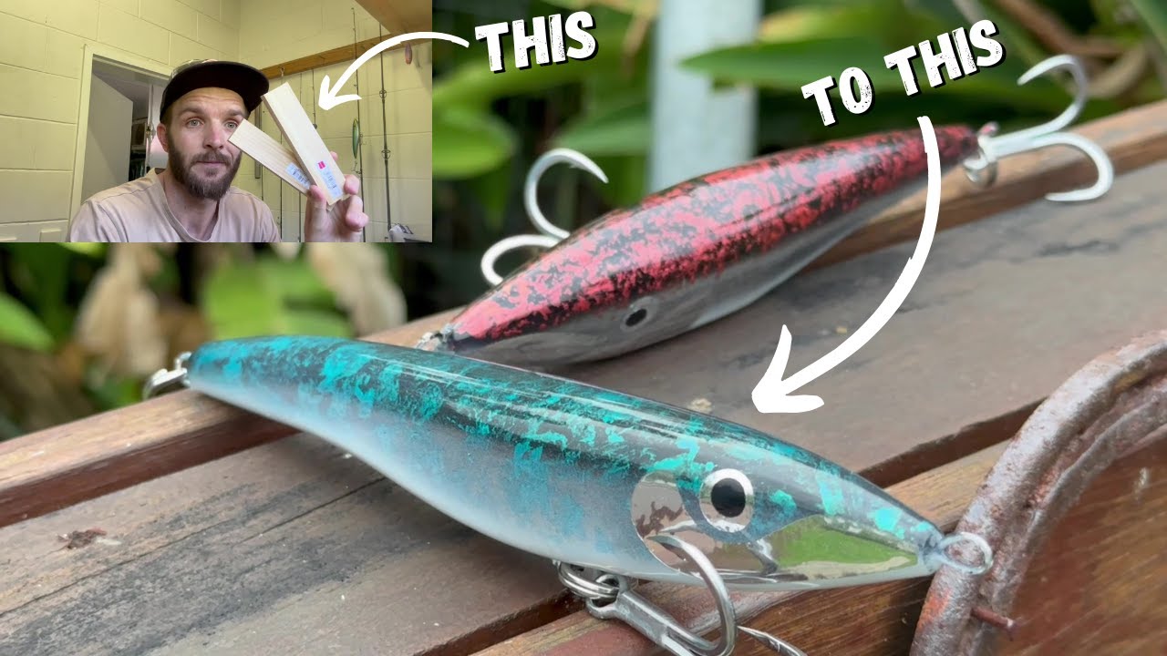 Making a Timber Stickbait // DIY Lure Making