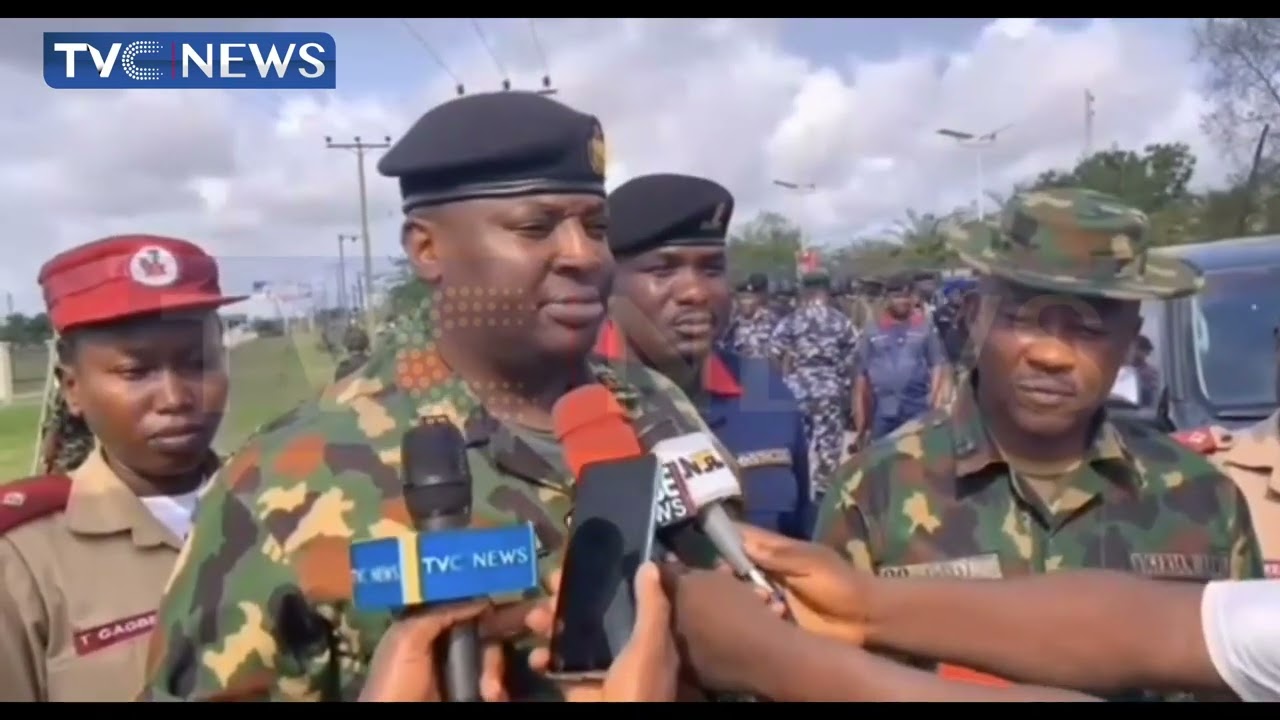 WATCH: Security Commanders In Bayelsa Launch Coordinated Show Of Force