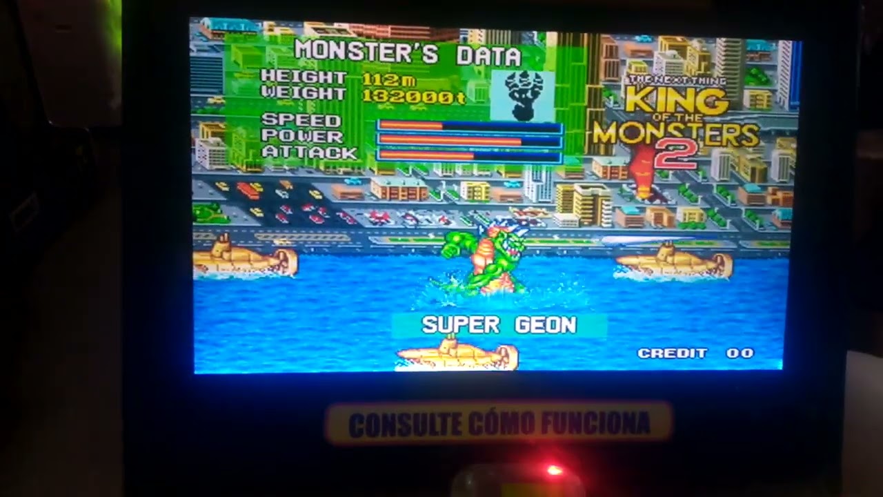 King Of The Monsters 2 Neo Geo Intro 