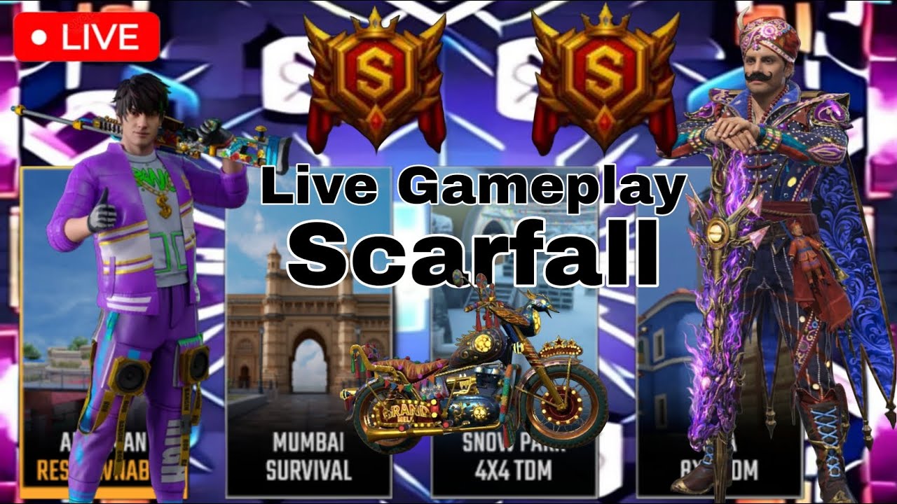 SR  MISTAK is Live scarfall Gameplay