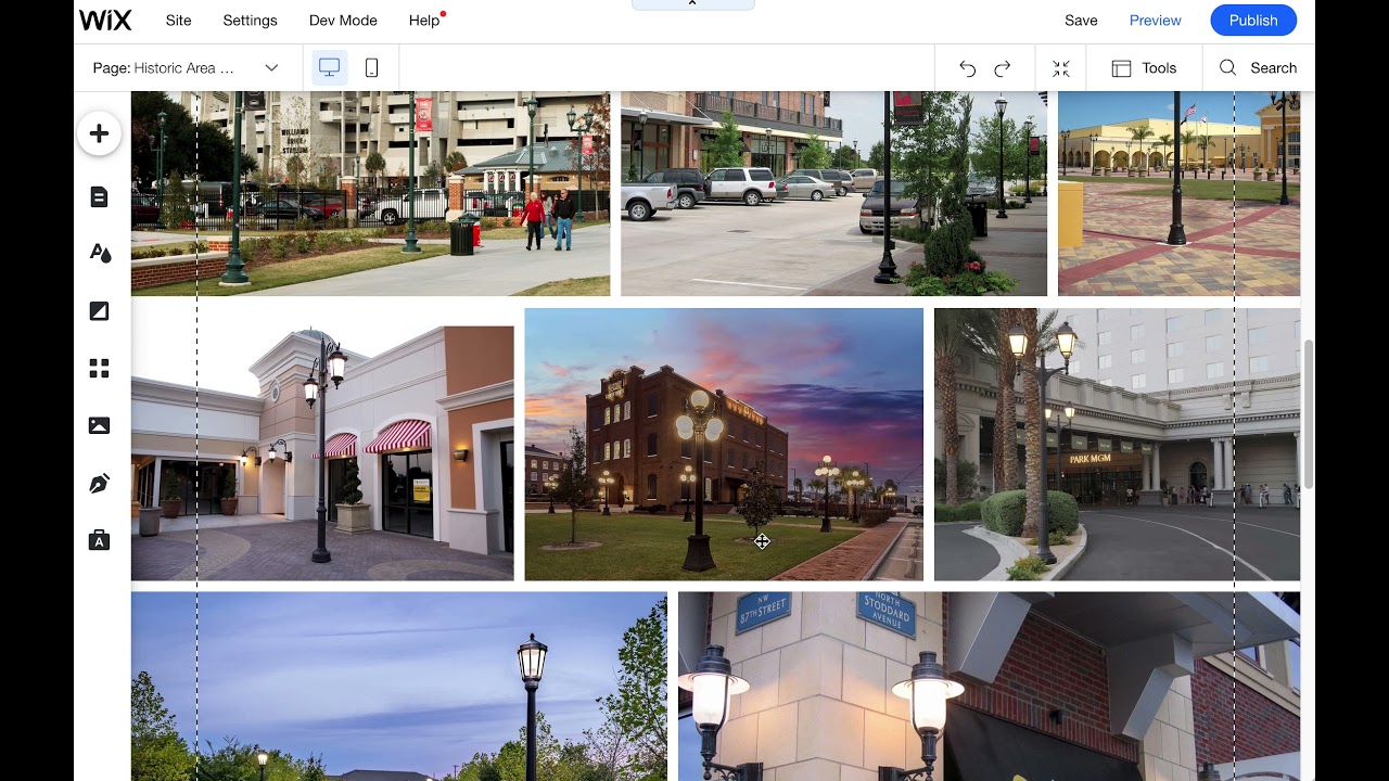 Adjusting Image Cropping in Wix