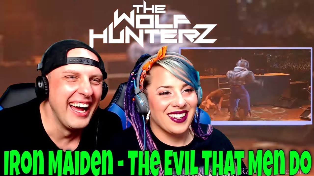 Iron Maiden -The Evil That Men Do (Rock In Rio HD) THE WOLF HUNTERZ Reactions