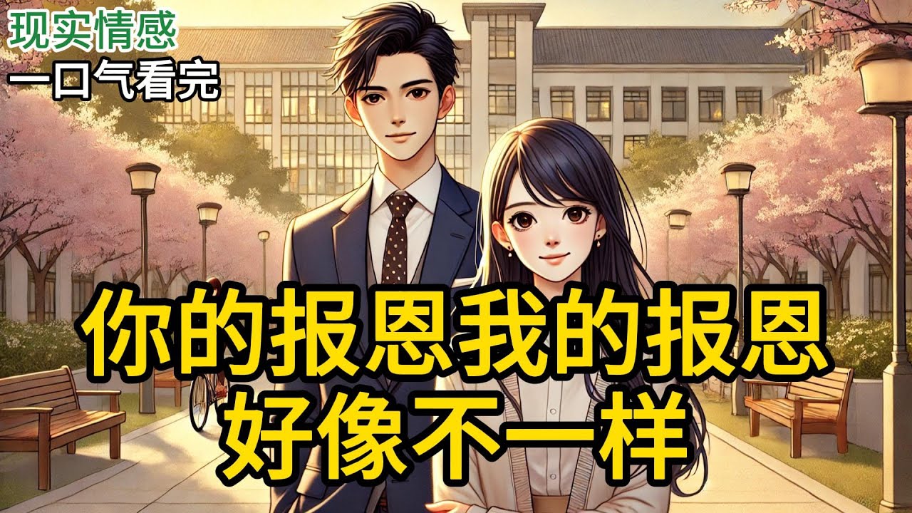 【完结】甜宠文里。总有一个贫困生女主爱上资助自己的男主。可惜男主身边早已有了漂亮优雅的未婚妻。女主为此黯然神伤。机缘巧合下，女主看到了男主未婚《你的报恩我的报恩好像不一样》#有声小说 #小说 N711