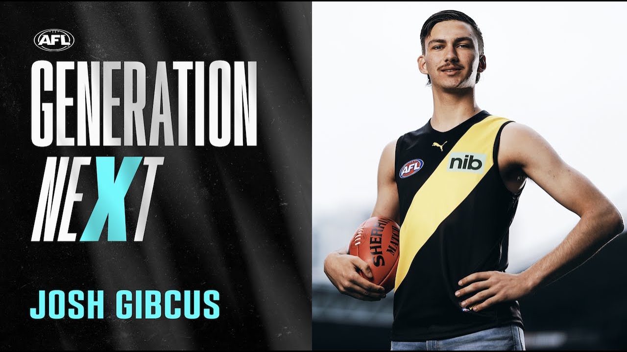 Welcome to Richmond: Josh Gibcus highlights | 2021 NAB AFL Draft | AFL