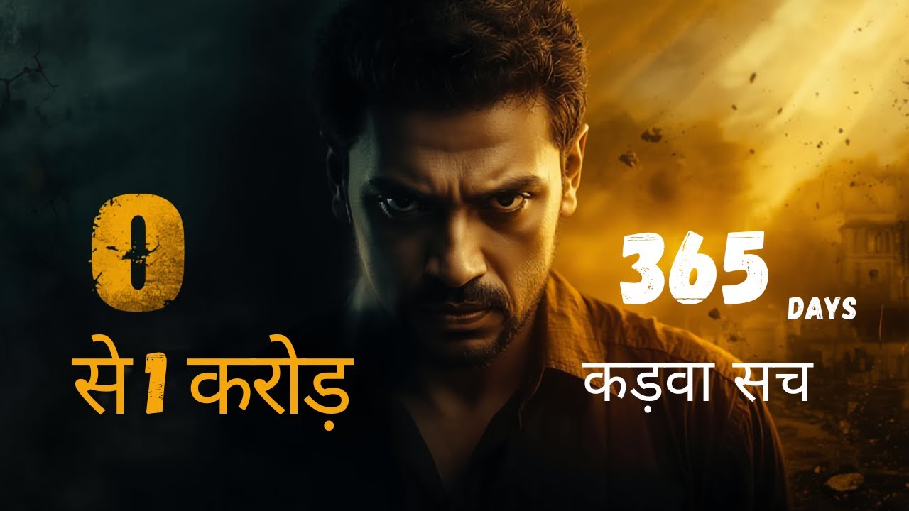 0 से 1 करोड़ | 365 दिन | कड़वा सच जो कोई नहीं बताता | Motivational Audio Hindi