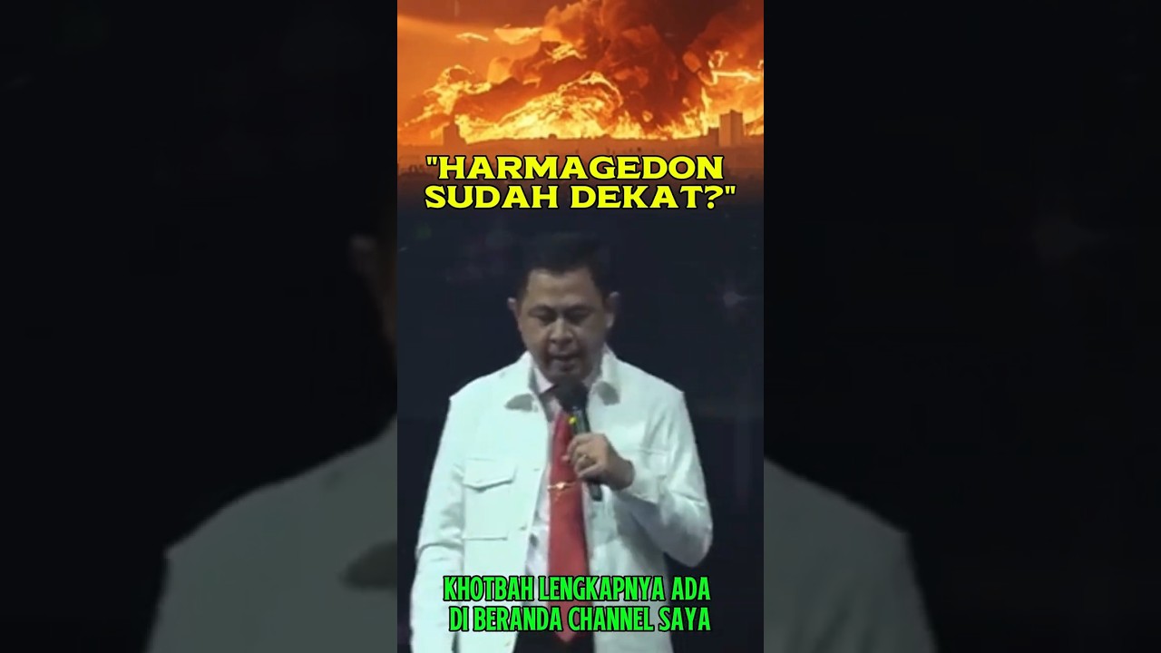 Perang Harmagedon: Nubuat Alkitab Mulai Terjadi?Pdt. Rubin Adi Abraham.