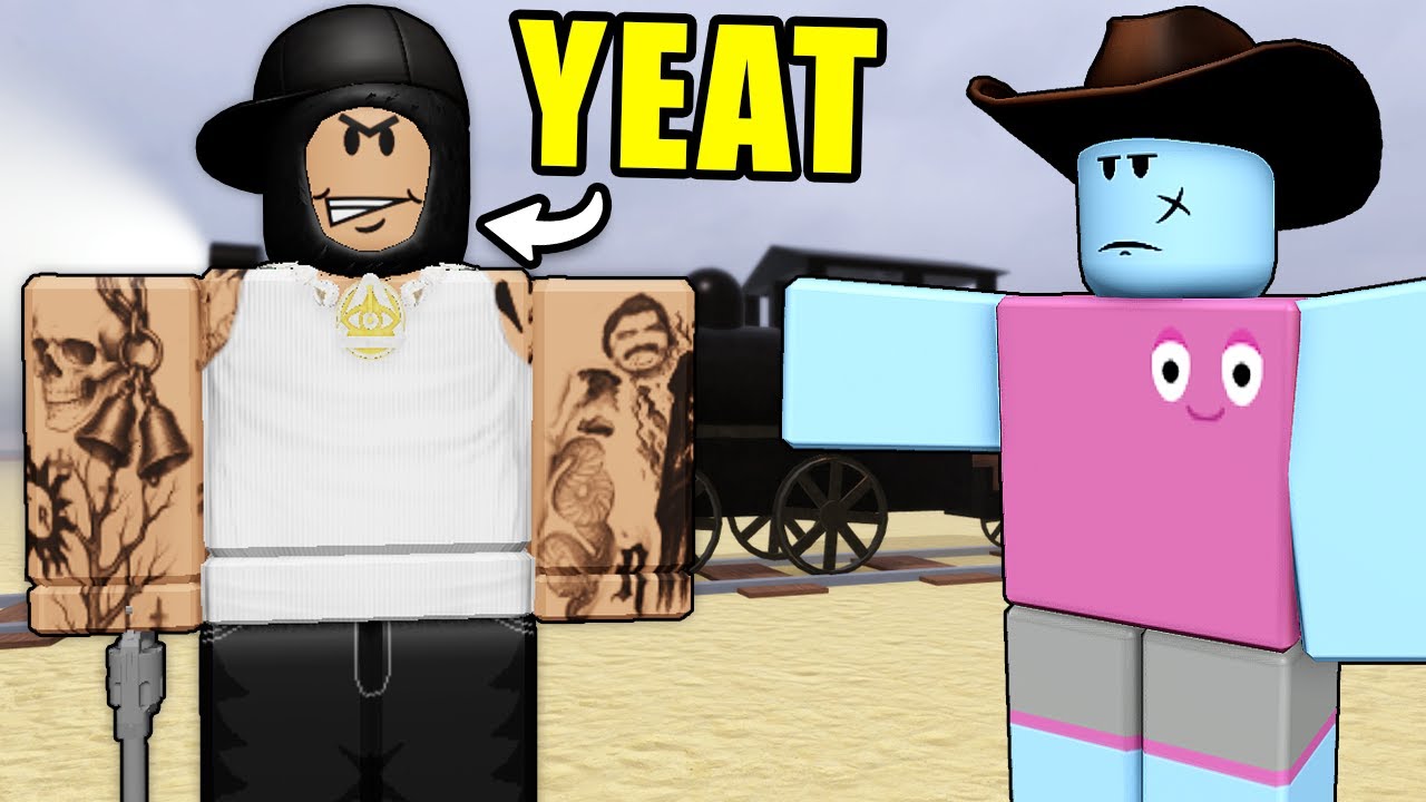 YEAT в ROBLOX DEAD RAILS... (Новое обновление)
