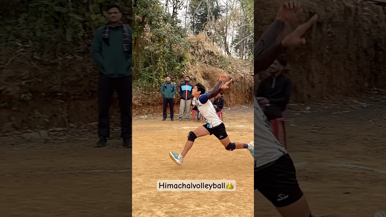Jump🔥and spike🔥🏐 #viral #2025 #beğen #volly #volleyindonesia #himachalvolleyball