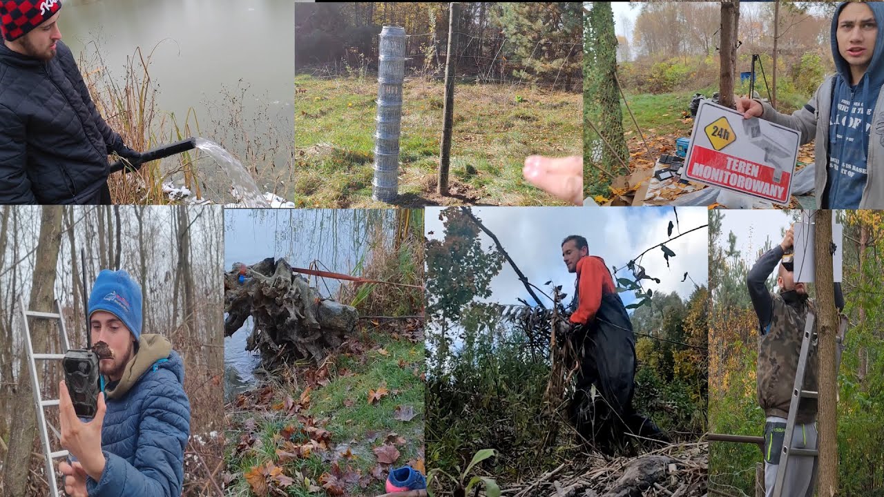 10+ TYŚ.zł W PRACE NAD STAWEM - KAMERY, OGRADZANIE, DOLEWANIE WODY, OŚWIETLENIE-ZABEZPIECZENIE STAWU