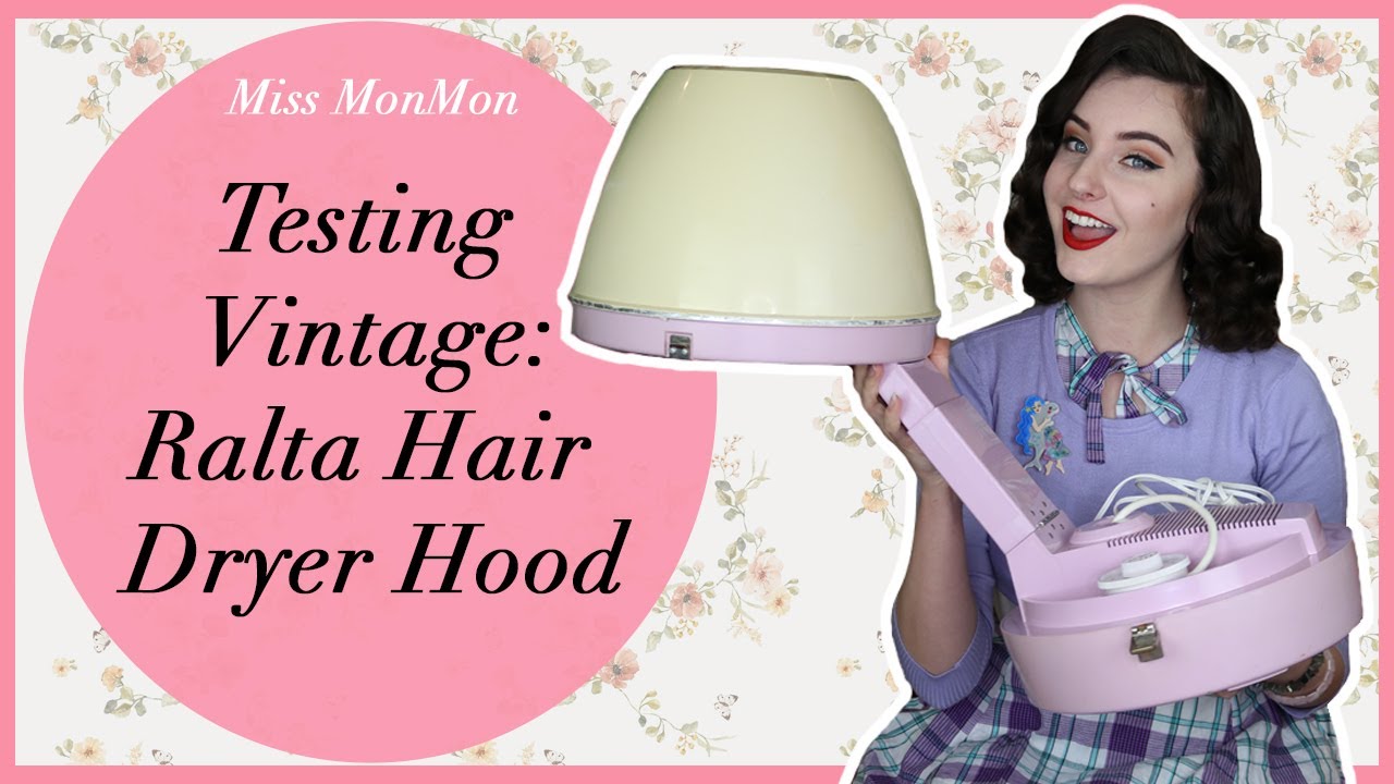 Testing a Vintage Ralta Hair Dryer Hood from the 1960's