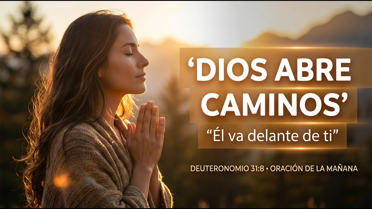 ORACIÓN DE LA MAÑANA: RECIBE PAZ Y PROTECCIÓN HOY