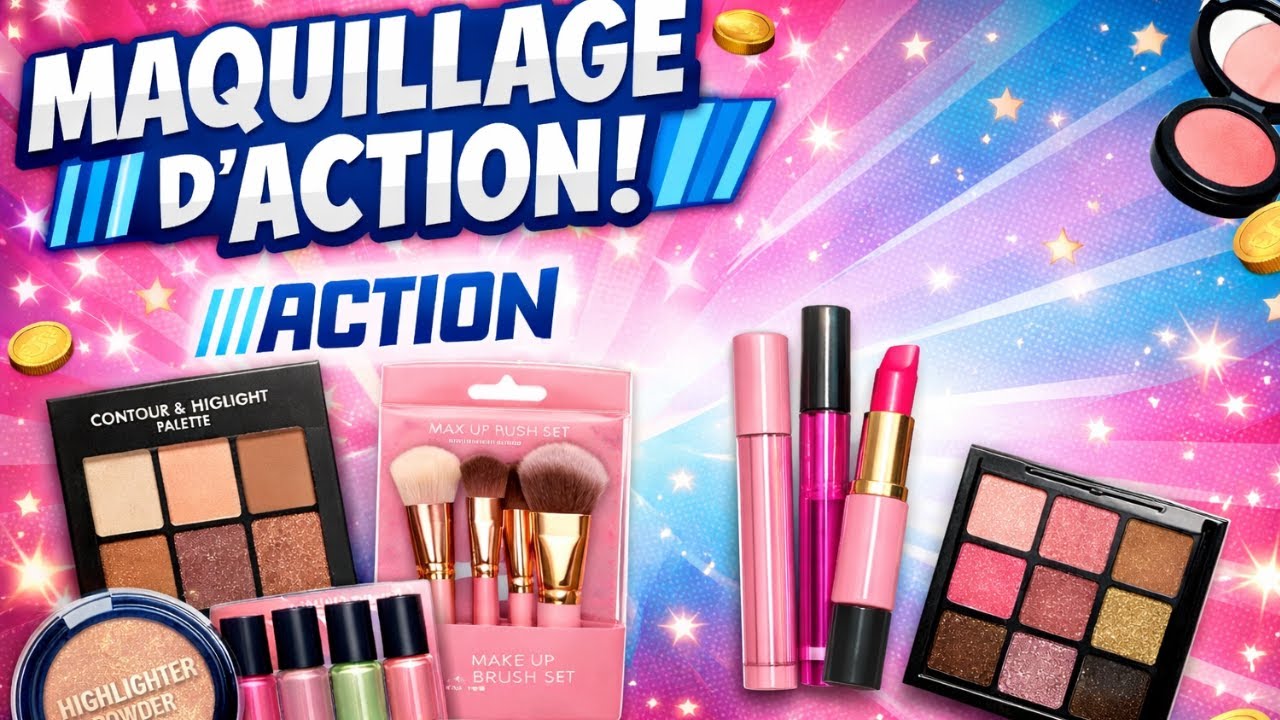 JE TEST DU MAKEUP D'ACTION