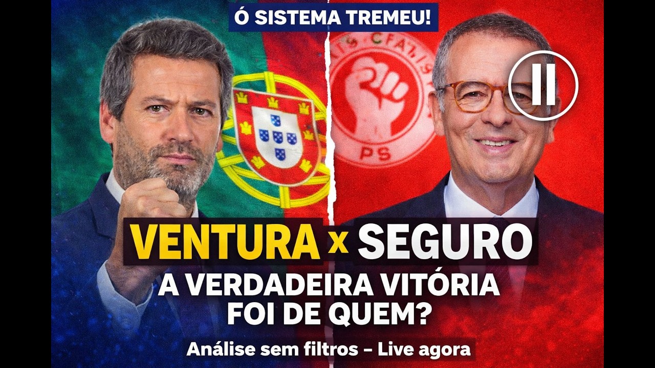 VENTURA x SEGURO: A VERDADEIRA VITÓRIA DE 2026 – O SISTEMA TREMEU!