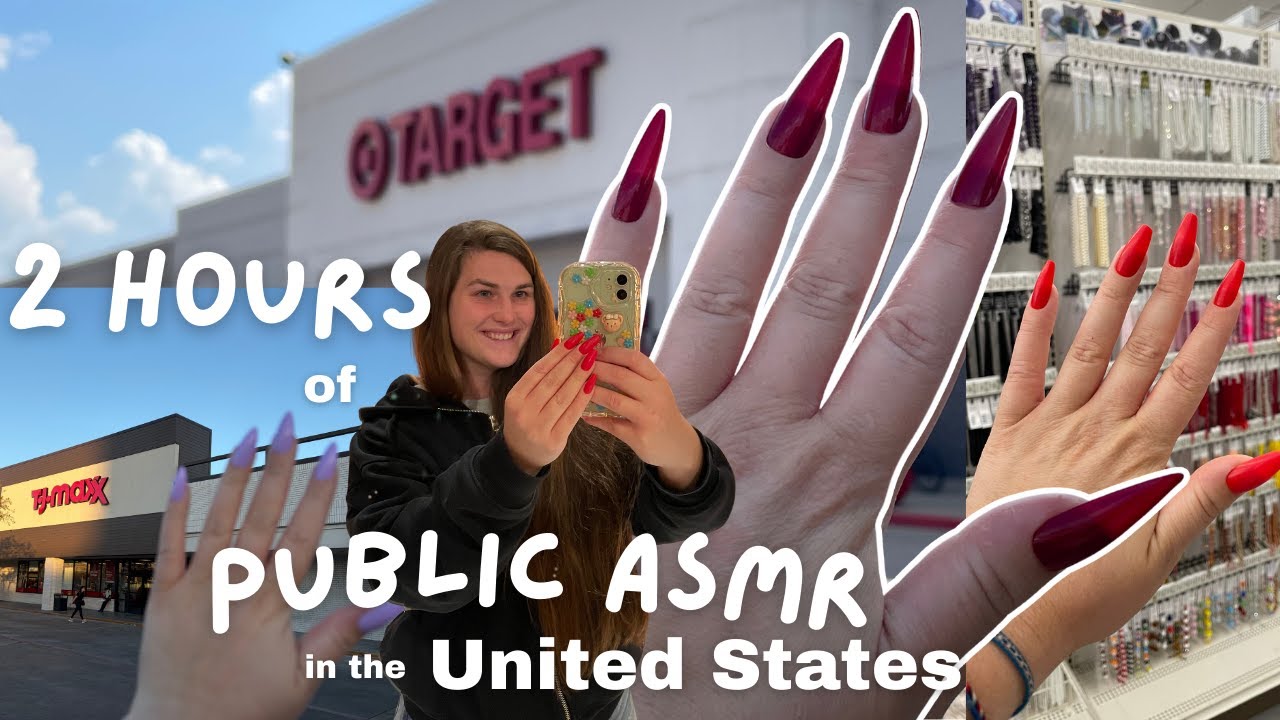 Public ASMR for 2 Hours in Target, Michaels, Marshalls & TJ Maxx 💤