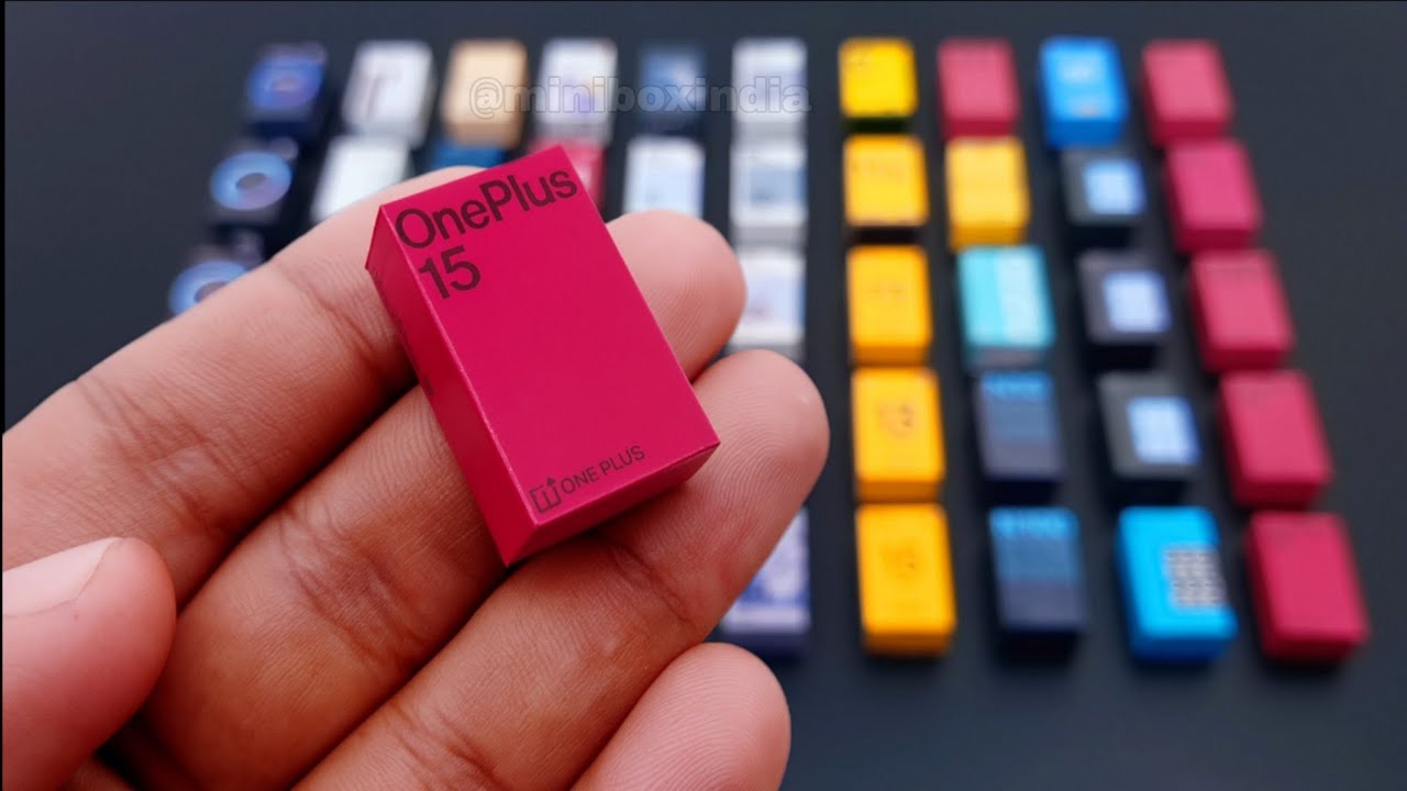 Распаковка мини-телефона OnePlus 15 | Minibox | EP - 46